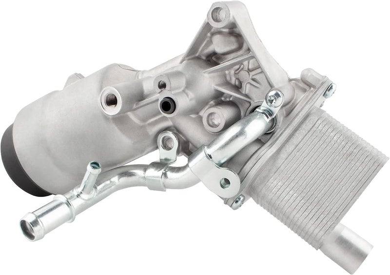 WEDOAUTO Engine Oil Filter Housing W/Oil Cooler Fit For Buick Encore 2013-2019, For Chevrolet Trax 2013-2019, Sonic 2012-2019, Cruze 2011-2015, Cruze Limited 2016 Replace# 55566784 650039 - Image 2